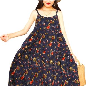 Long maxi swing dress